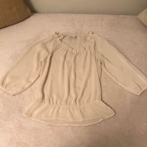 Old Navy Sheer Boho Top, Size S